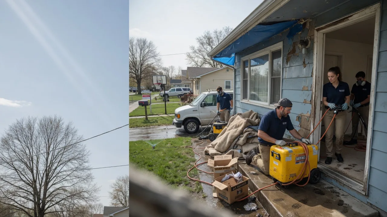 Basement Flood Cleanup in Port Byron, IL near me